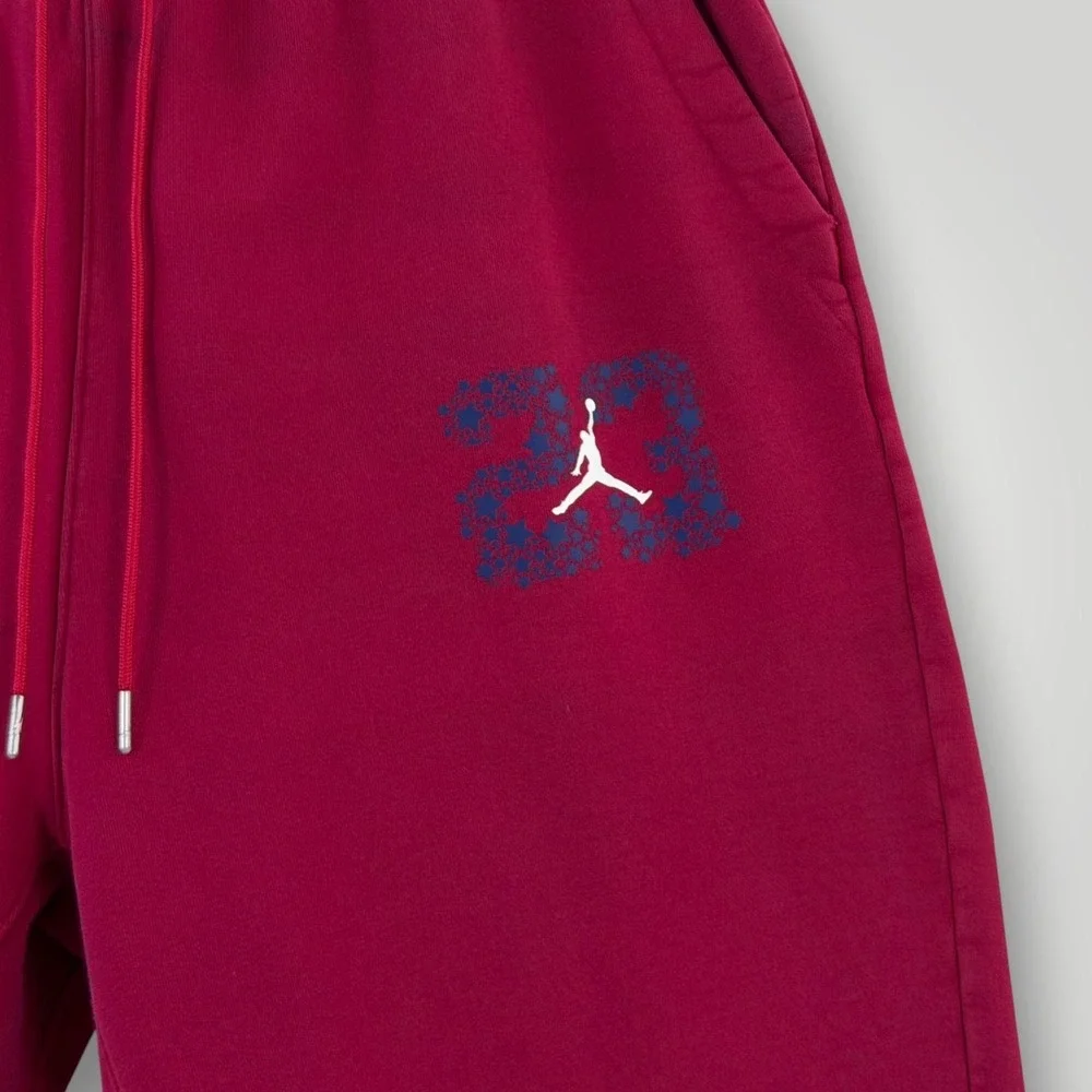 Jordan Jumpman 23 Fleece Jogger Sweatpants Men's 2XL Pink Athletic Pants